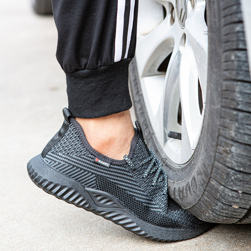 Laden Sie das Bild in Galerie -Viewer, {Suadex Frauen Männer Stahl Zehen Arbeit Sneaker Schuhe