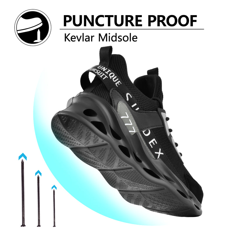 Laden Sie das Bild in Galerie -Viewer, {FORGE | SUADEX All-Day Comfort Steel Toe Shoes