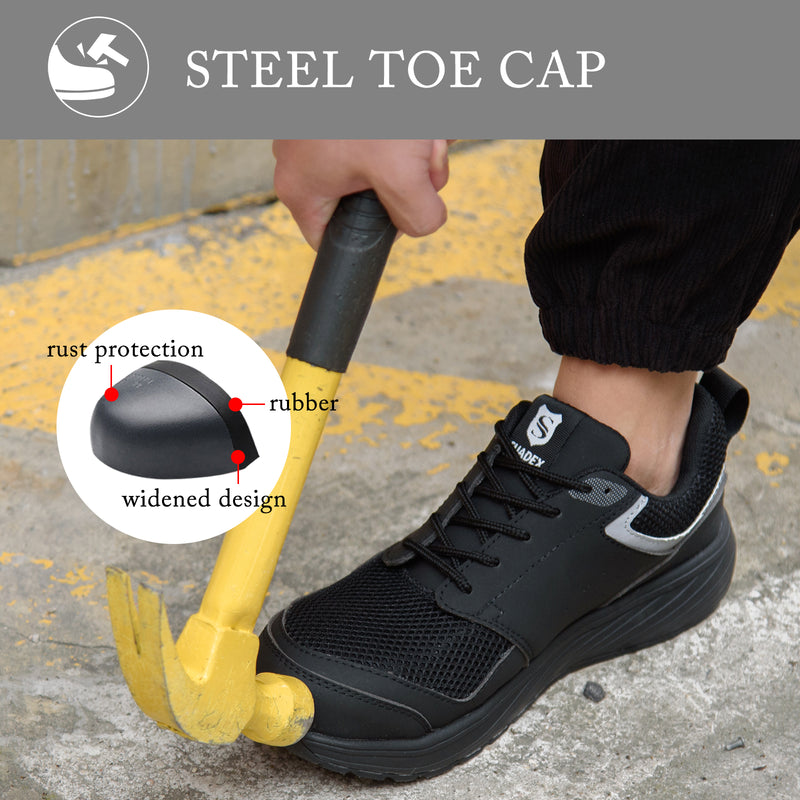 Laden Sie das Bild in Galerie -Viewer, {EDGE | SUADEX Lightweight Steel Toe Safety Shoes
