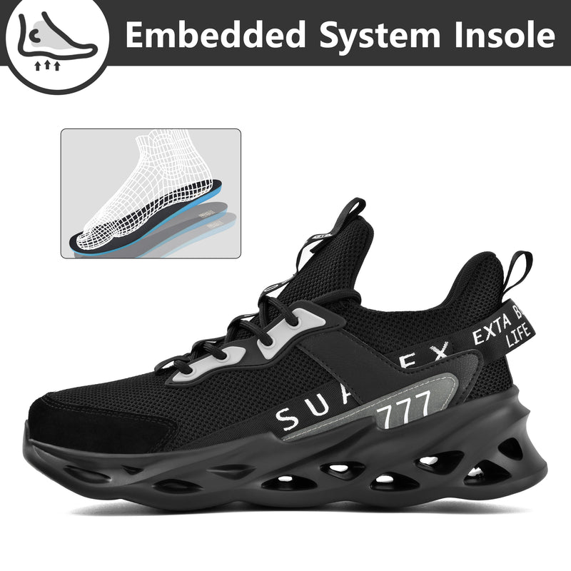Laden Sie das Bild in Galerie -Viewer, {FORGE | SUADEX All-Day Comfort Steel Toe Shoes