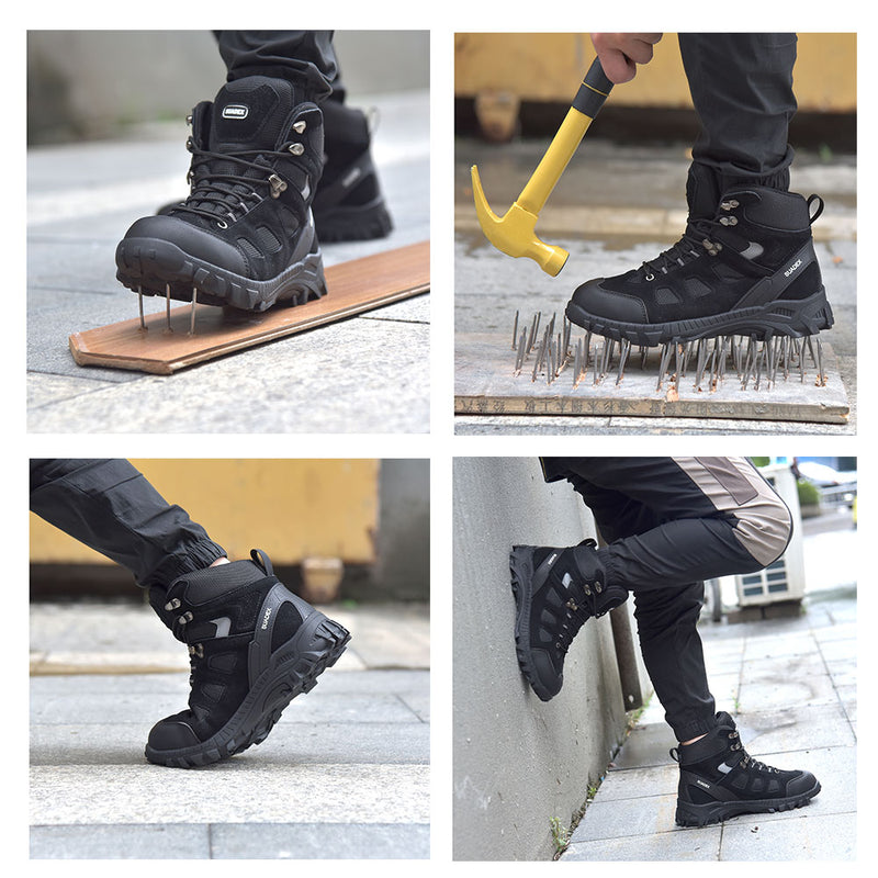Laden Sie das Bild in Galerie -Viewer, {Suadex Männer Frauen unzerstörbarer Stahlzehen Arbeitsstiefel