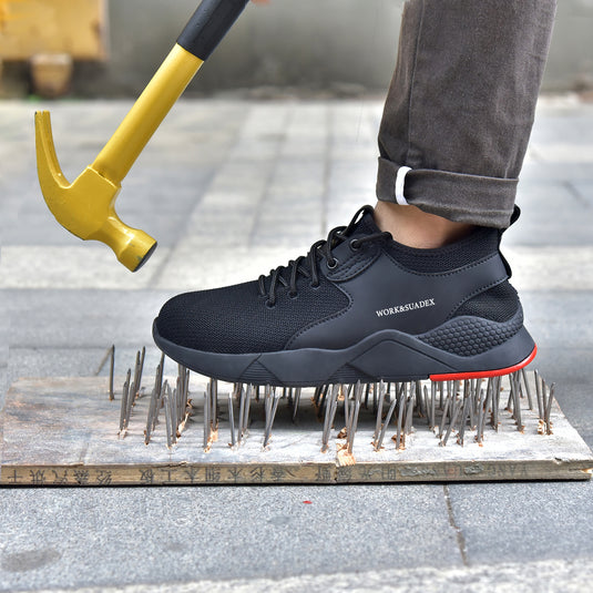 Suadex Frauen Männer Stahl Zehen Sicherheit Wanderschuhe